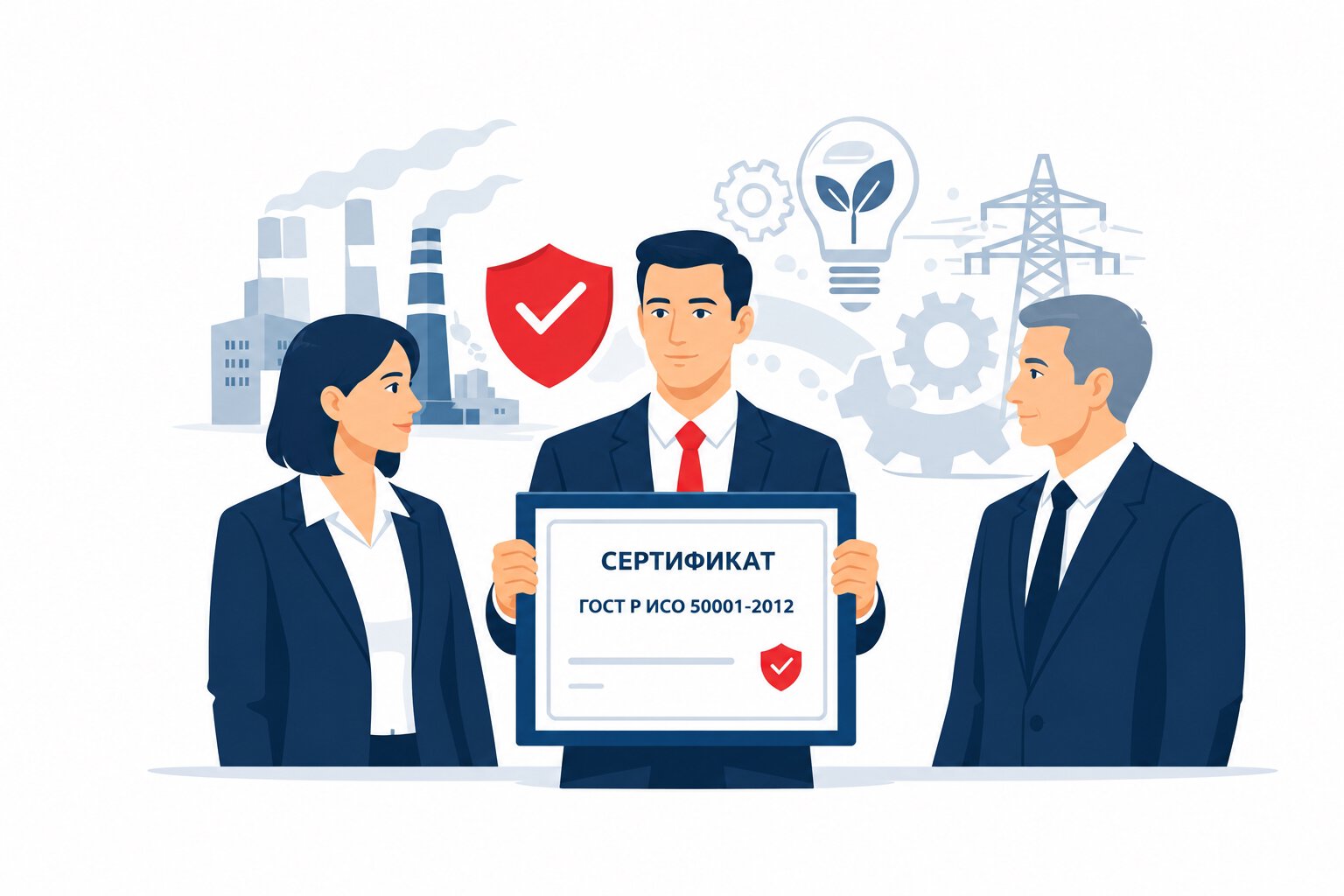 Оформление сертификата ГОСТ Р ИСО 50001-2012 в Донецке и по всей Донецкой области