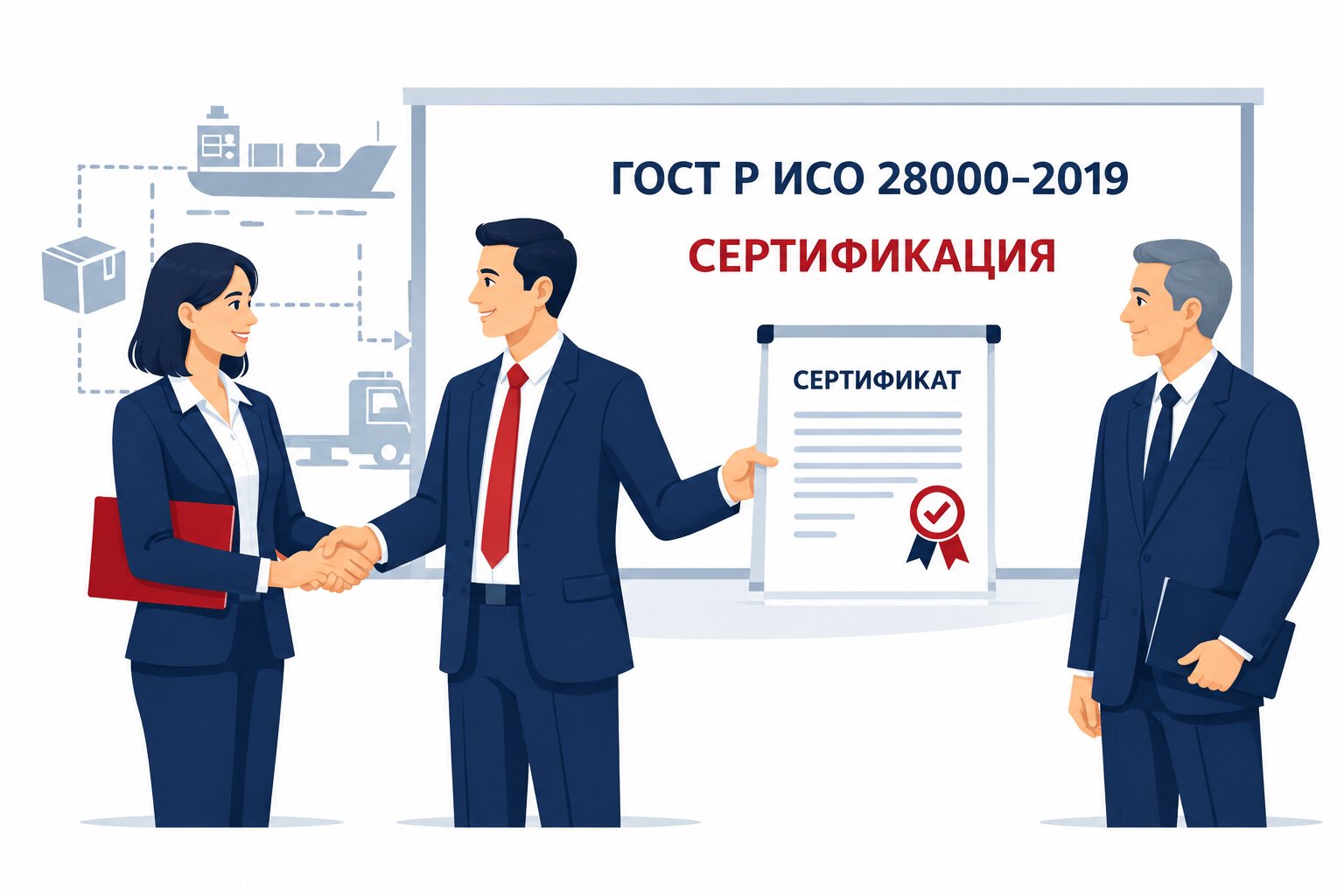 Оформление сертификата ГОСТ Р ИСО в Донецке