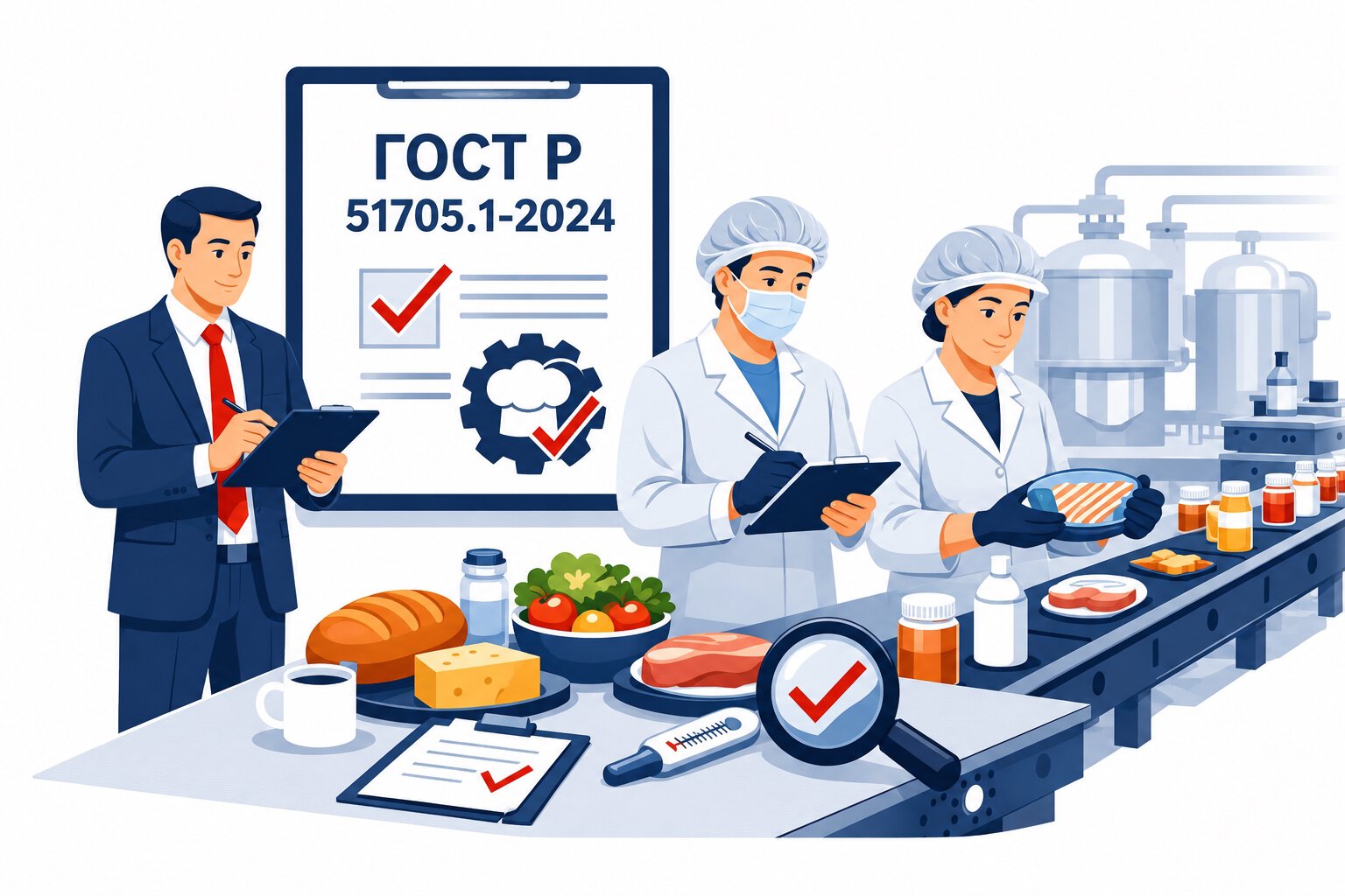 Оформление ГОСТ Р 51705.1 2024 ХАССП в Донецке