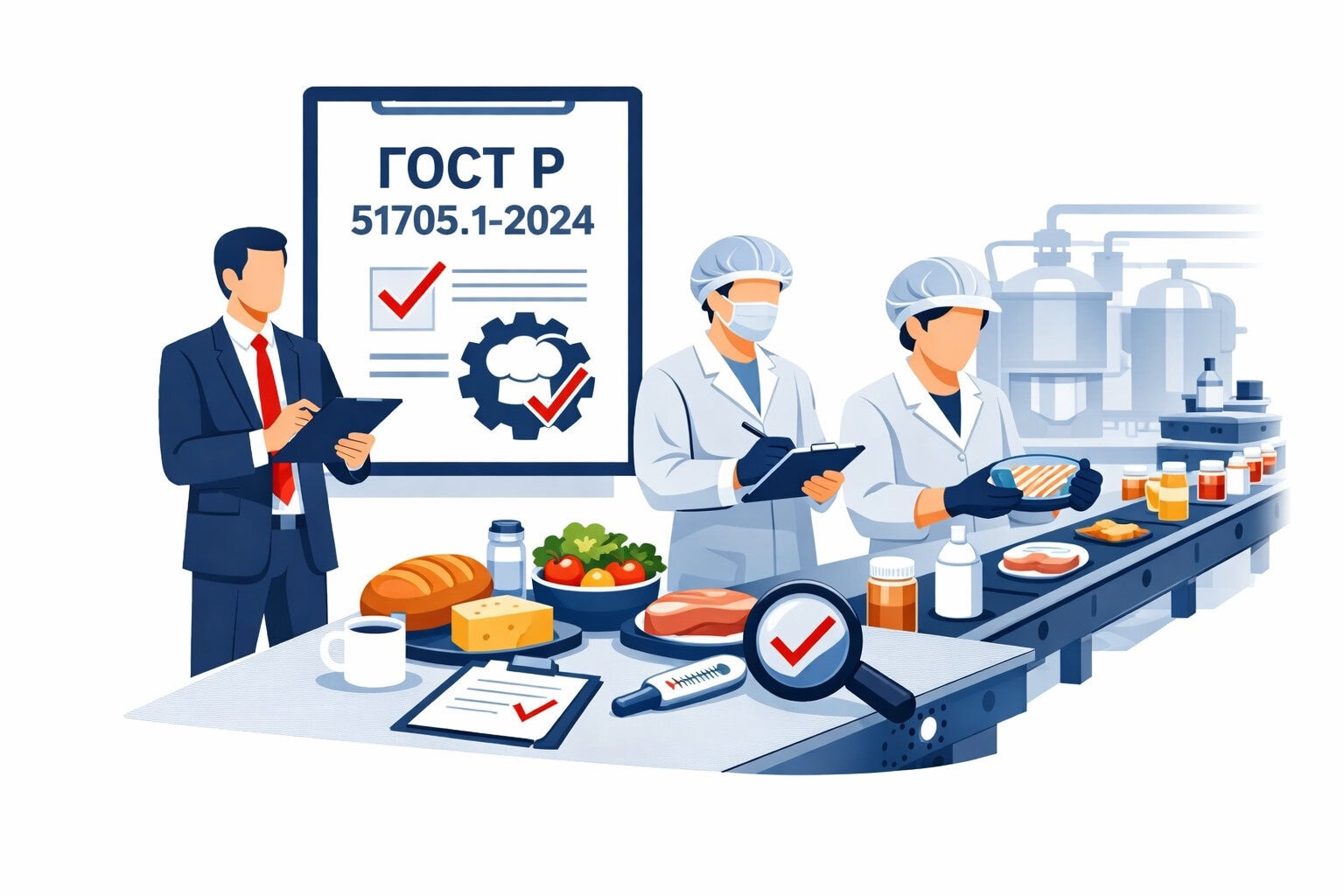 Оформление ГОСТ Р 51705.1 2024 ХАССП в Донецке